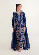 SABLE VOGUE LUXURY LAWN '25 | Embroidered Formal Dress Ensemble | Code: SL-07-25-V2